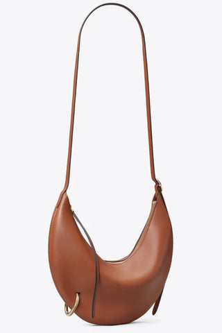 Pierced Crossbody Bag Aged Tan