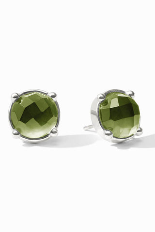 Julie Vos Honey Stud Palmetto Green Silver