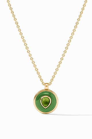 Carnaby Delicate Necklace-Palmetto Green-OS