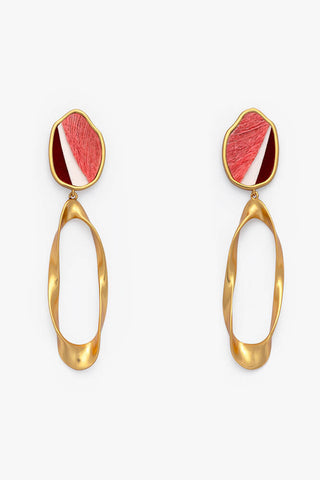 Brackish Samantha Organic Drop Earrings