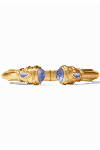 Cannes Demi Cuff Iridescent Tanzanite Blue