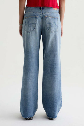 AG Adria Low Rise Wide Leg Jean 19 Years North Star