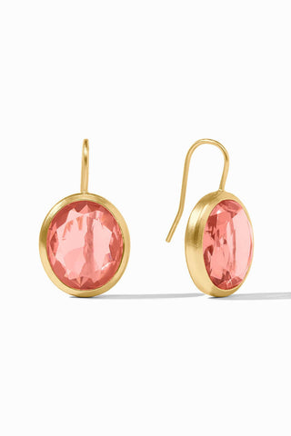 Laguna Stone Earring-Melon-OS