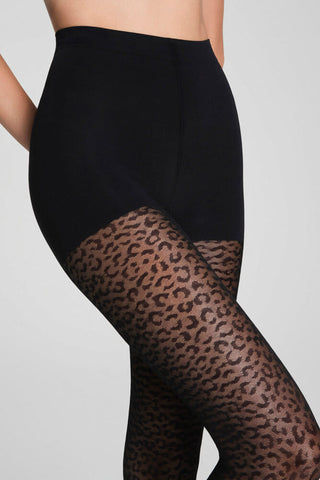Spanx Leopard Fishnet Stockings