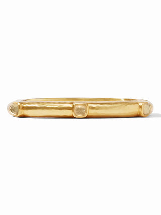 Catalina Stone Hinge Bangle Champagne