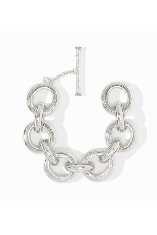 Cannes Link Bracelet Silver