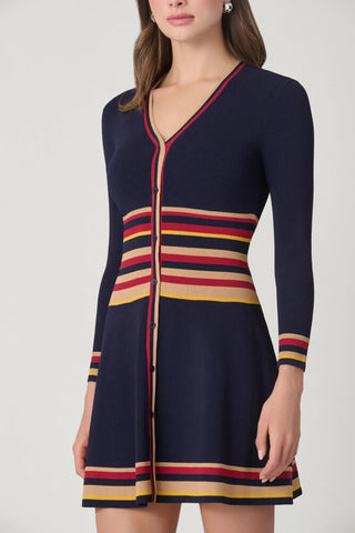 Shoshanna Pauli Dress Navy