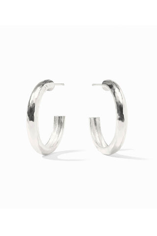 Havana Hoop Silver- M