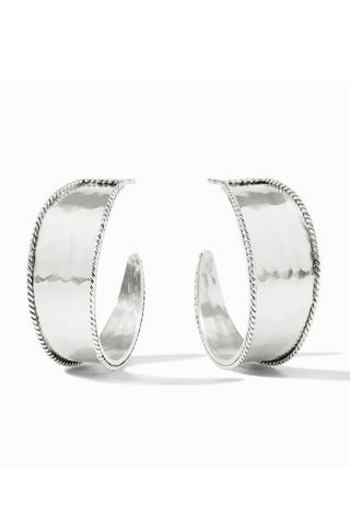 Savoy Hoop Silver- M