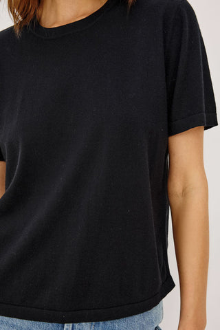 Rails Cotton Cashmere Top Black