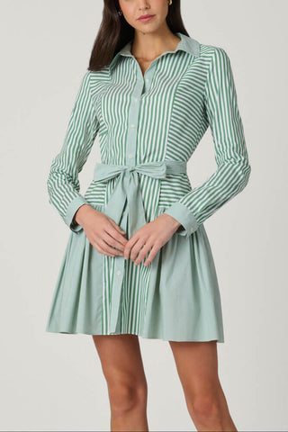 Shoshanna Ruth Dress Pistachio