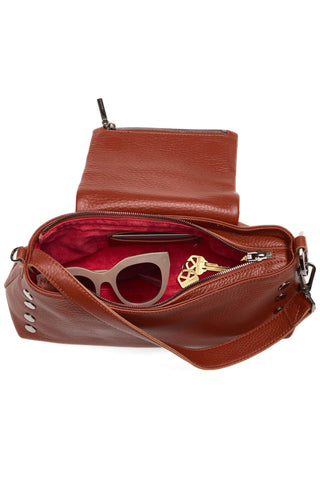 Hammitt VIP Satchel Baroque Brown