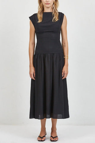 A Ren Iris Dress Black