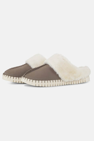 Open Back Slipper Falcon White Sole