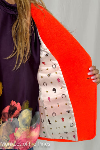 Vilagallo Naranja Blazer