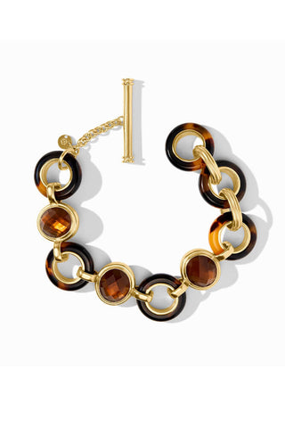 Julie Vos Carnaby Stone Bracelet Tortoise
