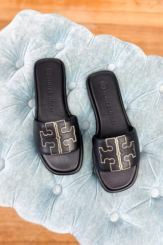 Double T Sports Slide Black Gold