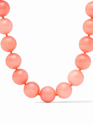Portofino Beaded Necklace Melon Jade