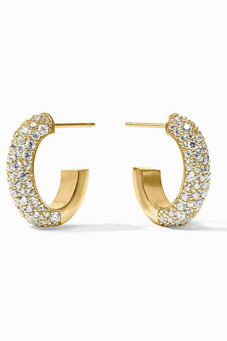 Julie Vos Stardust Hoop CZ Medium