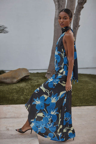Misa Fiore Dress Blue Orchid