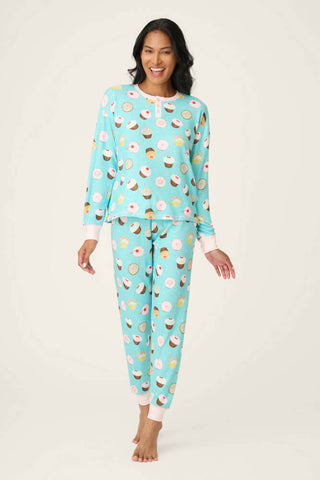 PJ Set Sweet Life Bright Aqua