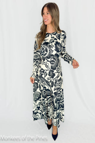 Farm Rio Cashews Birds Maxi