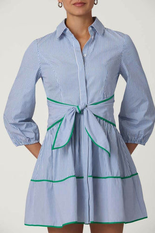 Shoshanna Chatfield Dress Blue