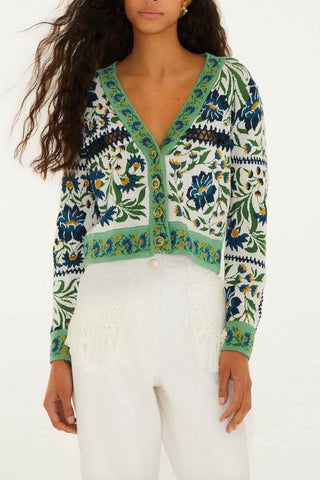 Farm Rio Manoela Knit Cardigan