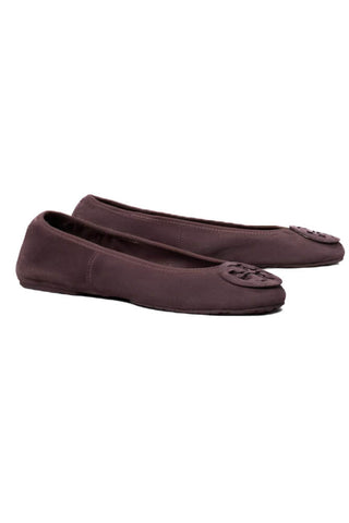 Tory Burch Reva Ballet Smoky Plum