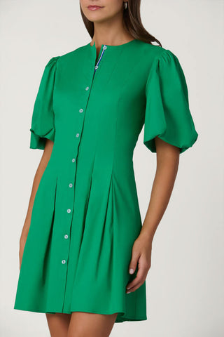Shoshanna Angie Dress Spring Green