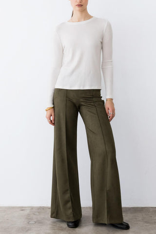 Ripley Rader Stretch Suede Pant Olive