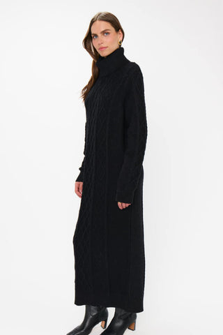 Montreal Midi Dress Black