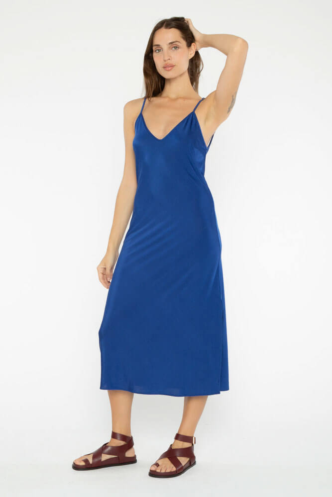 Ripley Rader Slip Dress Cobalt Blue – Monkee's of the Pines
