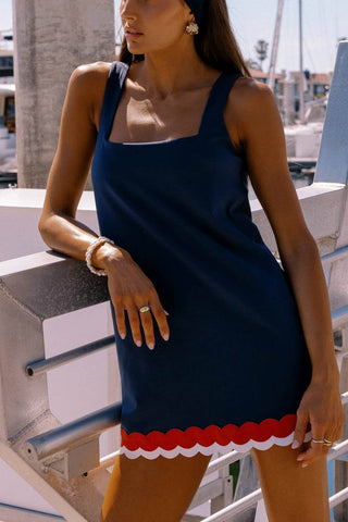 Mischa Dress Twilight Firework Colorblock