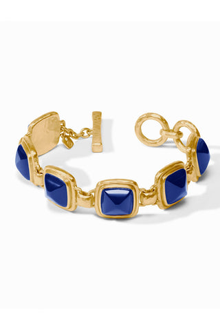 Sahara Stone Bracelet Iridescent Sapphire Blue
