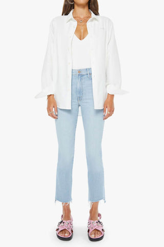 Mother Insider Step Crop Fray You're My Favorite