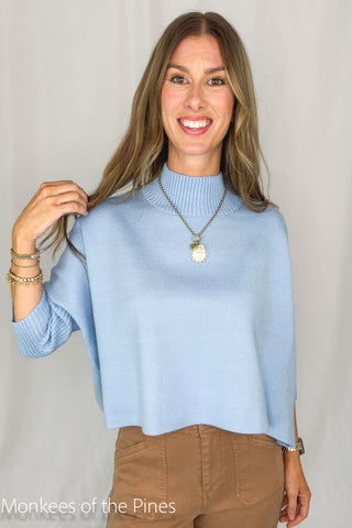 AJA Sweater Lt Blue
