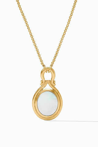 Saratoga Delicate Necklace Mother of Pearl