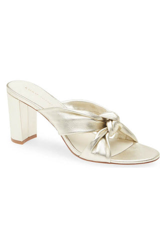 Koko + Palenki Paxton Heel Metallic Gold