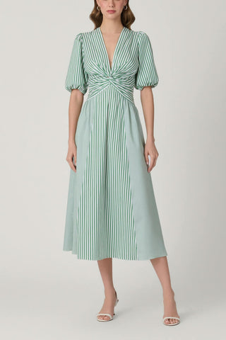 Shoshanna Margaret Dress Pistachio