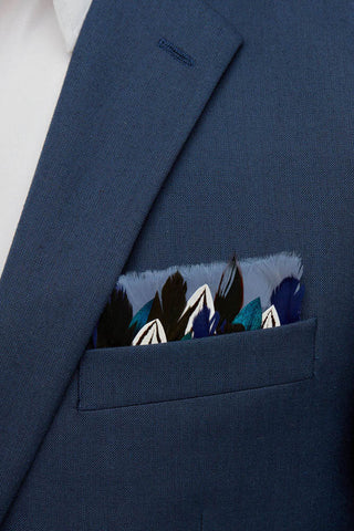 Brackish Bowie Pocket Square