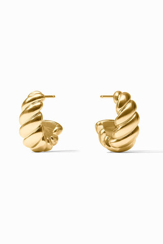 Ravello Statement Hoop Gold-S