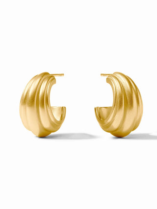 Portofino Statement Hoop Gold