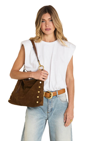 Hammitt Kyle Large Cinnamon Suede AG