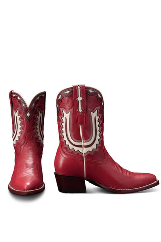 Tecovas Jolene Crimson Bone Cowhide