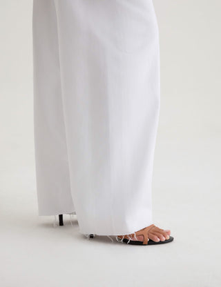 AG Hattie Crop Gallery White
