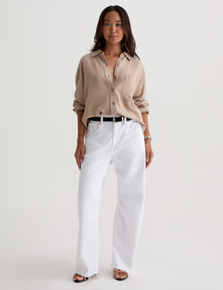 AG Hattie Crop Gallery White