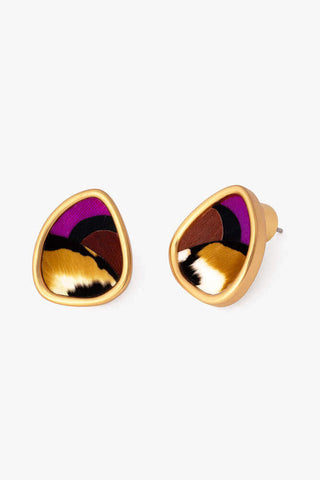 Violet Organic Stud