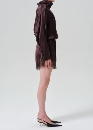 Citizens Lace Trim Short Espresso