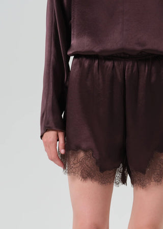 Citizens Lace Trim Short Espresso